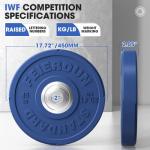 FEIERDUN Olympic Bumper Weight Plate for Training