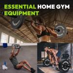 Bumper Plates Set for Olympic Weightlifting, 100 lb