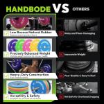 100LB Colored Rubber Olympic Bumper Plates