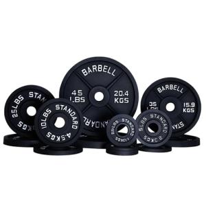 250 lb Weight Plate Set for Olympic Bars