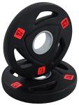 Signature Fitness 25LB Olympic Cast Iron Weight Plates