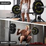 Fitvids 120-Pound Olympic Bumper Plate Set