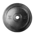 REP 5 LB Black Bumper Plates for Weightlifting