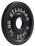Fitvids 5LB Olympic Cast Iron Weight Plates Set