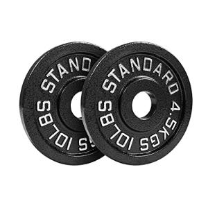 10lb Olympic Weight Plates - Pair of Premium Coated