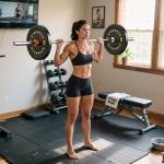 XDDIAS Olympic Rubber Bumper Plates Set, 20-260lbs