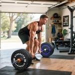 XDDIAS Olympic Rubber Bumper Plates Set, 20-260lbs