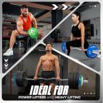 YES4ALL 1.25LB Rubber Fractional Weight Plates Set