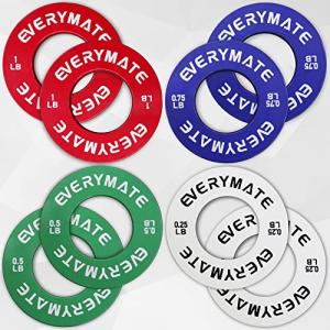EVERYMATE Fractional Weight Plates Set for Barbells