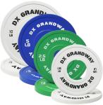 DX Grandway Fitness Weight Plates Set, 37.5LB