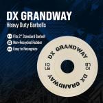 DX Grandway Fitness Weight Plates Set, 37.5LB