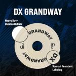DX Grandway Fitness Weight Plates Set, 37.5LB