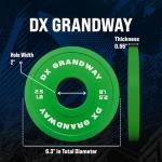 DX Grandway Fitness Weight Plates Set, 37.5LB