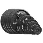 Olympic Weight Plates Set - 355lbs Total