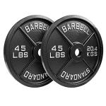 Olympic Weight Plates Set - 355lbs Total
