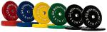 25LB Olympic Bumper Plate Weight Plates, Pair