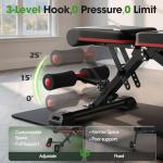 FLYBIRD Adjustable Weight Bench for Home Gym
