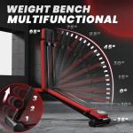 Adjustable Weight Bench for Full Body Workouts