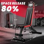 Adjustable Weight Bench for Full Body Workouts