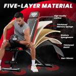 Adjustable Weight Bench for Full Body Workouts