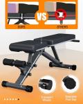 BARWING Adjustable Heavy Duty Weight Bench