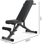 BARWING Adjustable Heavy Duty Weight Bench