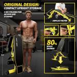 Folding Adjustable Weight Bench for Home Workouts