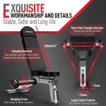 JOROTO MD80 Adjustable Weight Bench for Home Gym