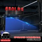 Adjustable Weight Bench Set with Leg Extensions