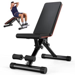 Adjustable Foldable Weight Bench for Home Gym