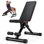 Adjustable Foldable Weight Bench for Home Gym