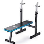 Adjustable Weight Bench with Barbell Rack