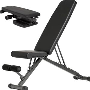 BARWING Adjustable Foldable Weight Bench for Home Gym