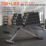BARWING Adjustable Foldable Weight Bench for Home Gym