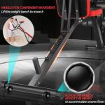 Adjustable Weight Bench with Leg Extension and Curl