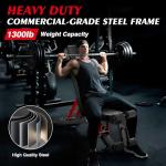 Adjustable Foldable Weight Bench for Home Gym