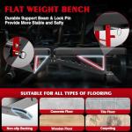 Adjustable Foldable Weight Bench for Home Gym