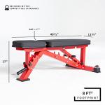 Rep AB-3100 V3 Adjustable Bench in Red