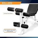 Foldable Full-Body Workout Bench with Adjustable Backrest