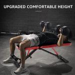 FLYBIRD Adjustable Folding Workout Bench for Home Gym