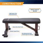 Steelbody 800 lbs Flat Utility Workout Bench
