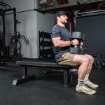 Titan Fitness Elite Flat Weightlifting Utility Bench