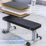 Heavy Duty Flat Weight Bench for Home Gym