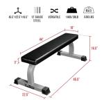 Valor Fitness DA-7 Heavy-Duty Flat Bench