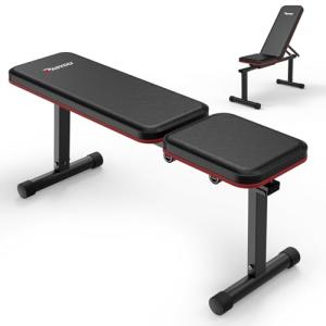PASYOU PB200 Adjustable Flat Bench for Home Gym