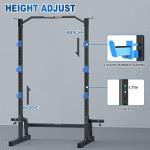 BEKING Adjustable Power Rack with Pull-Up Bar