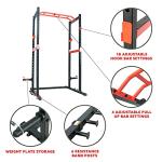 Sunny Health & Fitness Power Zone Strength Rack