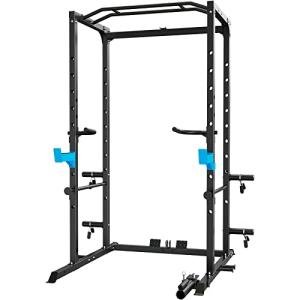 Multi-Functional Power Cage with Attachments for Home Gym