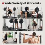 FLYBIRD Adjustable Squat Rack with Pull-Up Bar