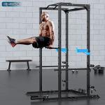 Multi-Functional Power Cage with Attachments for Home Gym